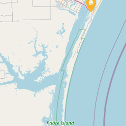 N Padre Island Condo on the map